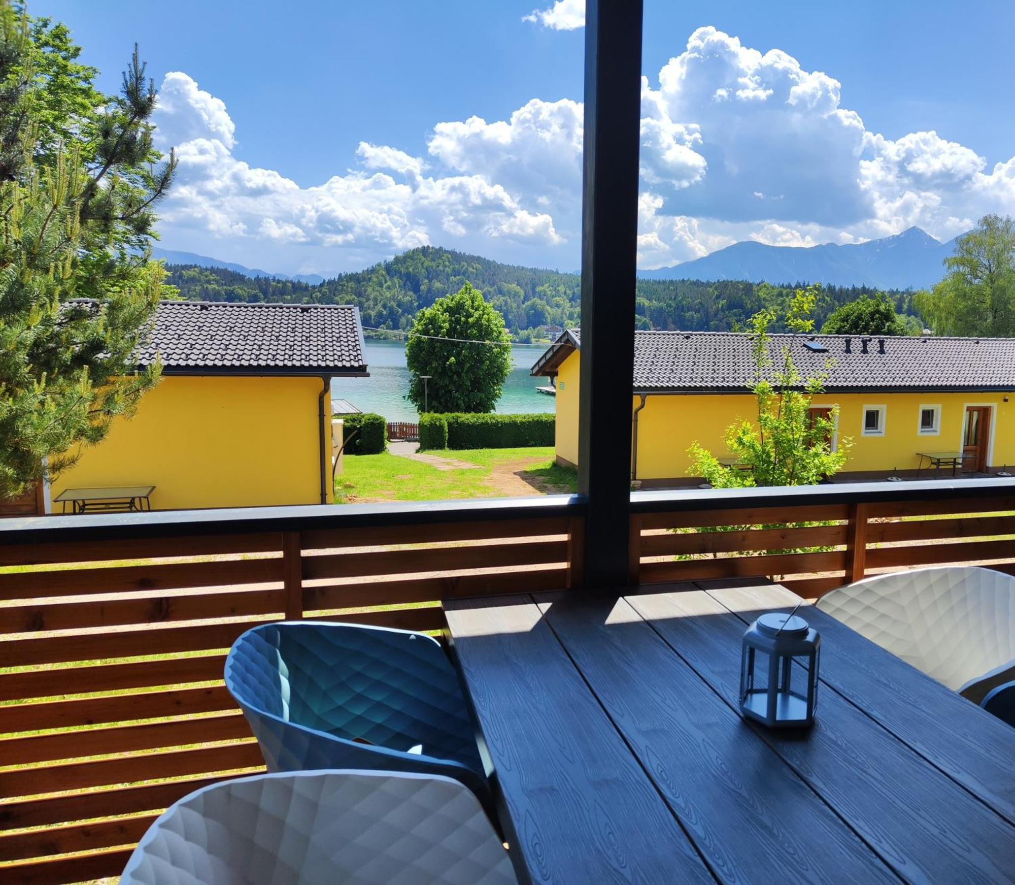 Ferienwohnung am See St. Kanzian am Klopeiner See Exterior foto